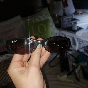 Ray Ban Polarized Turtleshell Sunglasses